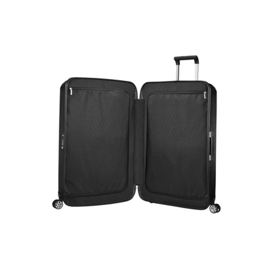 Samsonite Lite-Box Spinner Bőrönd 75 cm Black 10 év garancia