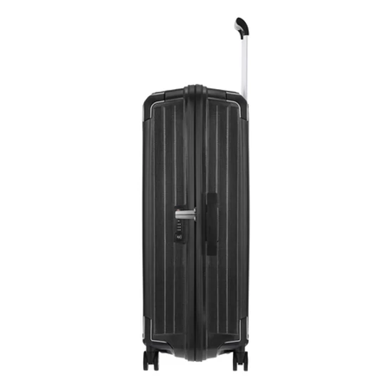 Samsonite Lite-Box Spinner Bőrönd 75 cm Black 10 év garancia