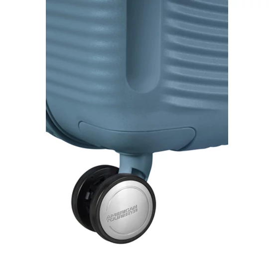 American Tourister Soundbox bővíthető Spinner bőrönd 77 StoneBlue