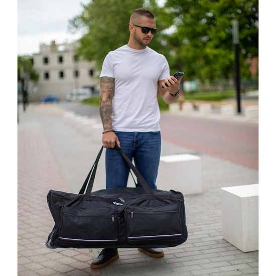 Gurulós utazó táska 70 cm XXXL méret kék színben
