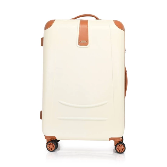 Bontour ELEGANCE Bőrönd Szett Krémfehér színben 120640 CreamWhite