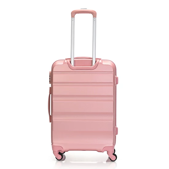 Bontour Horizontal Spinner bőrönd közepes méret Rosegold