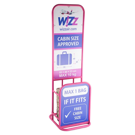 Virágos bőrönd kabin méret ÚJ WIZZAIR RYANAIR méret