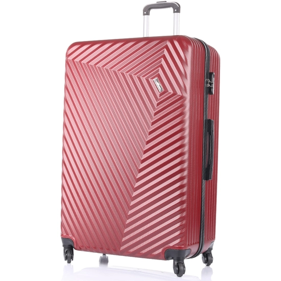 Bordó színű Óriás bőrönd XXXL méret