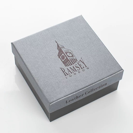 Ramsey London automata Férfi bőr öv fekete színben 88018 brown 130cm