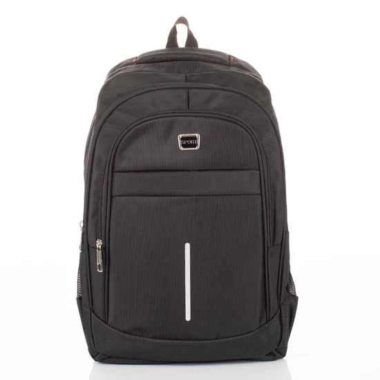  Laptoptartós Hátizsák fekete színben 8003-black