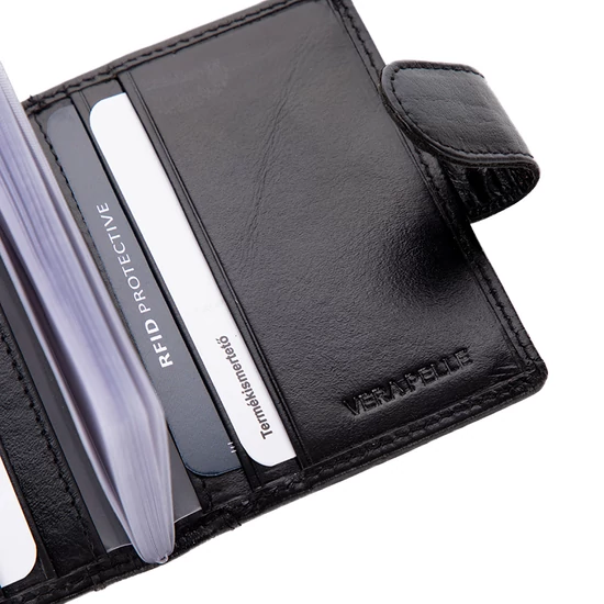 GIULIO COLLECTION valódi bőr kártyatartó RFID rendszerrel 