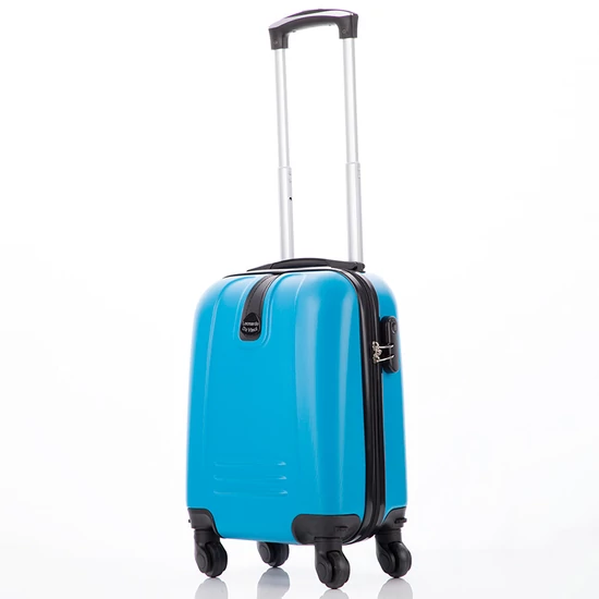 Bőrönd kabin méret WIZZAIR RYANAIR járataira felvihető levehető kerekekkel (40 x 30 x 20 cm)