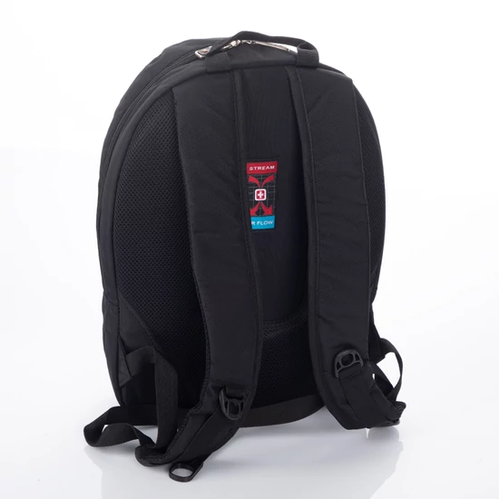 Swisswin laptoptartós hátizsák iskolatáska AIR FLOW szellőző rendszerrel