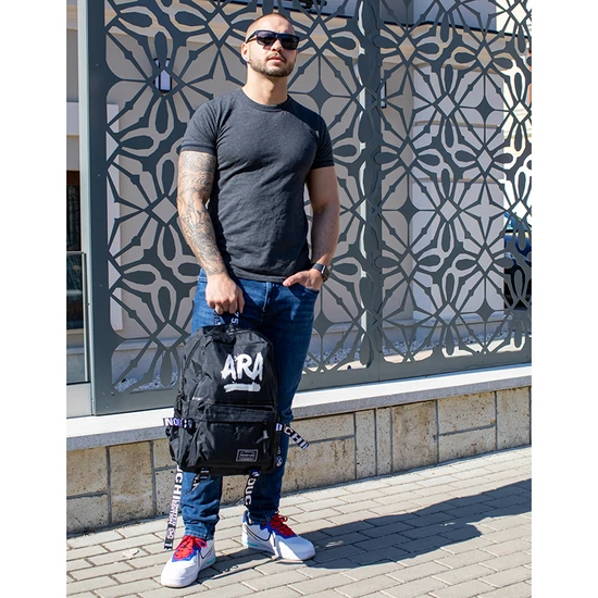 Hátizsák fekete színben 8815-black