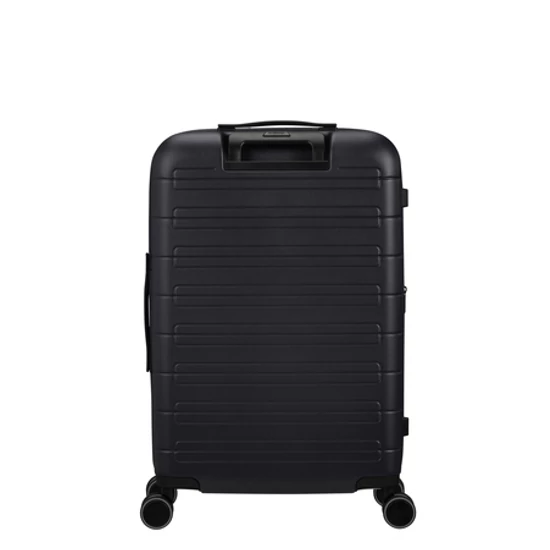 American Tourister Novastream bővíthető Spinner bőrönd 67 fekete