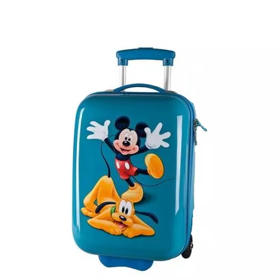 DI-15406 Disney 2-kerekes 55 cm-es gyermekbőrönd 
