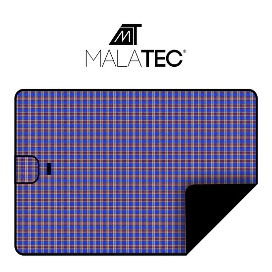 Kiránduló matrac 145x180 cm basic - blue