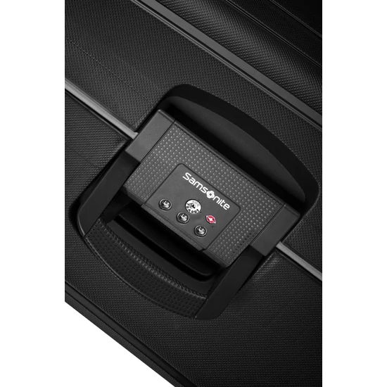 Samsonite S-Cure Spinner bőrönd 75 cm-es ajándék bőröndhuzattal