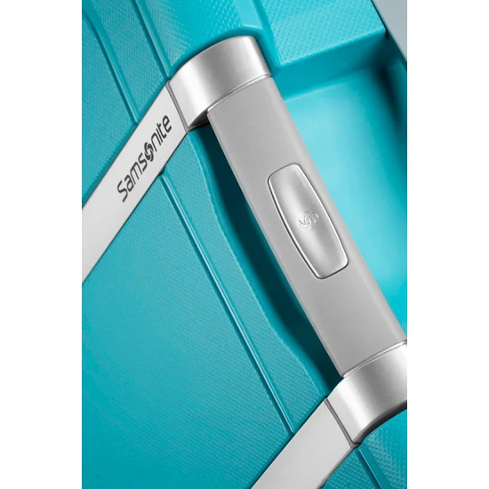 Samsonite S-Cure Spinner bőrönd 55 cm-es kabinbőrönd ajándék bőröndhuzattal