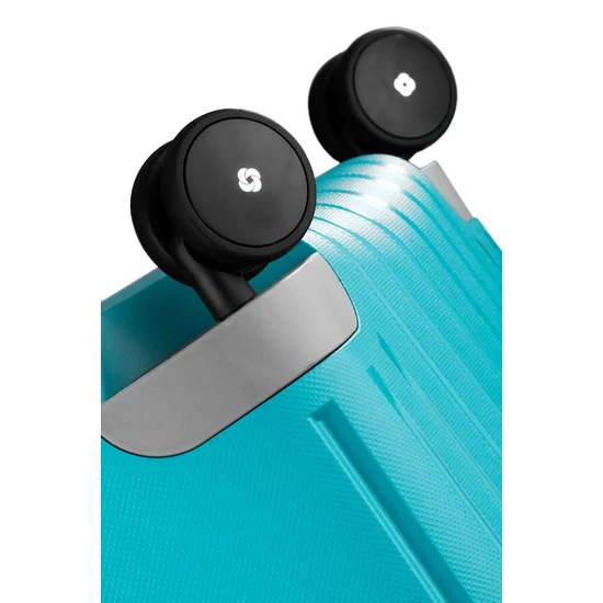 Samsonite S-Cure Spinner bőrönd 55 cm-es kabinbőrönd ajándék bőröndhuzattal