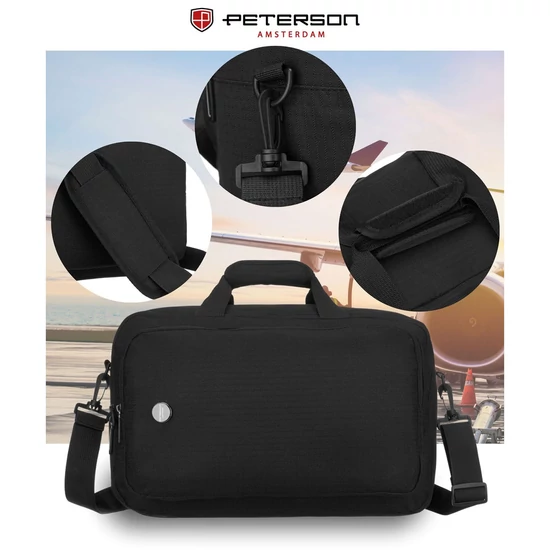 Peterson 3-Funkciós Wizzair és Új Ryanair utazóhátizsák/válltáska 40 x 30 x 20 cm 