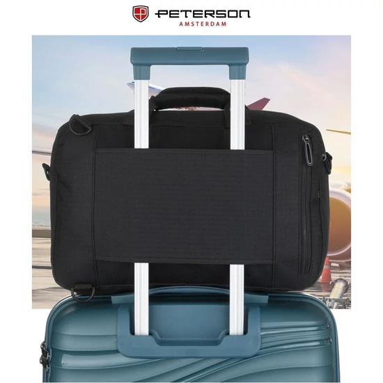 Peterson 3-Funkciós Wizzair és Új Ryanair utazóhátizsák/válltáska 40 x 30 x 20 cm 