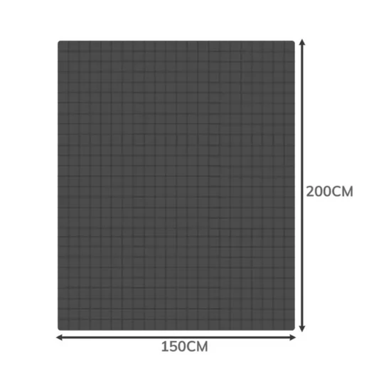 Ruhhy Súlyozott puha takaró 200 x 150 cm - 6 kg