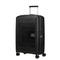 American Tourister Aerostep Spinner Bővíthető Bőrönd 67cm Black 3 év garancia