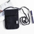 Travel Check Irattartó nyakban hordható fekete színben RFID védelemmel