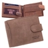 GIULIO valódi bőr férfi pénztárca díszdobozban RFID rendszerrel barna színben ( 8 kártyatartó )