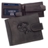 Horgász bivalybőr férfi pénztárca díszdobozban RFID rendszerrel ( 8 kártyatartó )*