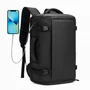 Cipőtartós nagyméretű vízálló utazóhátizsák USB töltővel 50 x 30 x 20 cm