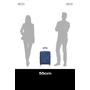 American Tourister Soundbox 55 Bőrönd Midnight Navy