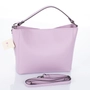 Kép 5/8 - Valódi bőr női táska világoslila színben S7188 Lilac