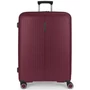 Gabol Brooklyn 4-kerekes bővíthető bőrönd Bordó színben 75 cm GA-1239L