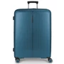Gabol Brooklyn 4-kerekes bővíthető bőrönd Türkiz színben 75 cm GA-1239L