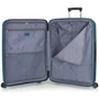 Gabol Brooklyn 4-kerekes bővíthető bőrönd Ezüst színben 75 cm GA-1239L