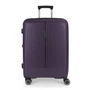 Gabol Brooklyn 4-kerekes bővíthető bőrönd Lila színben 65 cm GA-1239M