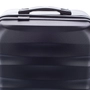 Kép 6/9 - Travelway Bőrönd nagy méret fekete színben