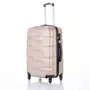Kép 8/9 - Travelway Bőrönd közép méret pezsgő színben
