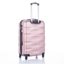 Kép 5/8 - Travelway 3 db-os bőrönd szett rosegold színben