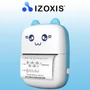 bluetooth Mini hordozható  fotónyomtató + 11 TEKERCS