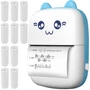 bluetooth Mini hordozható  fotónyomtató + 11 TEKERCS