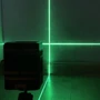 Elektronikus lézeres szintező zöld keresztező lézerrel és hordtáskával