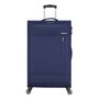American Tourister Heat Wave Spinner bőrönd 80 cm Combat Navy színben