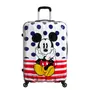 Kép 3/5 - American Tourister Disney Legends Mickey Blue Dots Spinner bőrönd 75 cm-es