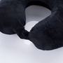 Kép 2/9 - Prémium minőségű memóriahabos nyakpárna fekete színben