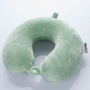 Kép 1/10 - Prémium minőségű memóriahabos nyakpárna zöld színben