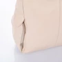 Valódi bőr női táska bézs színben