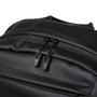 Kép 3/9 - Fekete vízálló többzsebes laptoptartós hátizsák 40 x 30 x 20 cm usb csatlakozóval