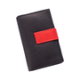 Kép 7/10 - Pénztárca fekete-piros színben sok kártyatartóval