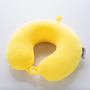 Kép 1/9 - Prémium minőségű memóriahabos nyakpárna sárga színben