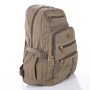 Outdoor Nagyméretű ultraerős vászon hátizsák khaki színben