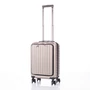 Kabin méretű bőrönd laptoptartóval TSA zárral 55 x 35 x 23 cm pohártartó résszel